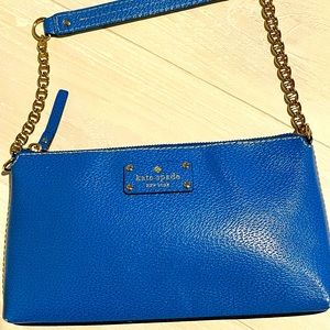 Blue ***kate spade*** purse. Excellent condition.